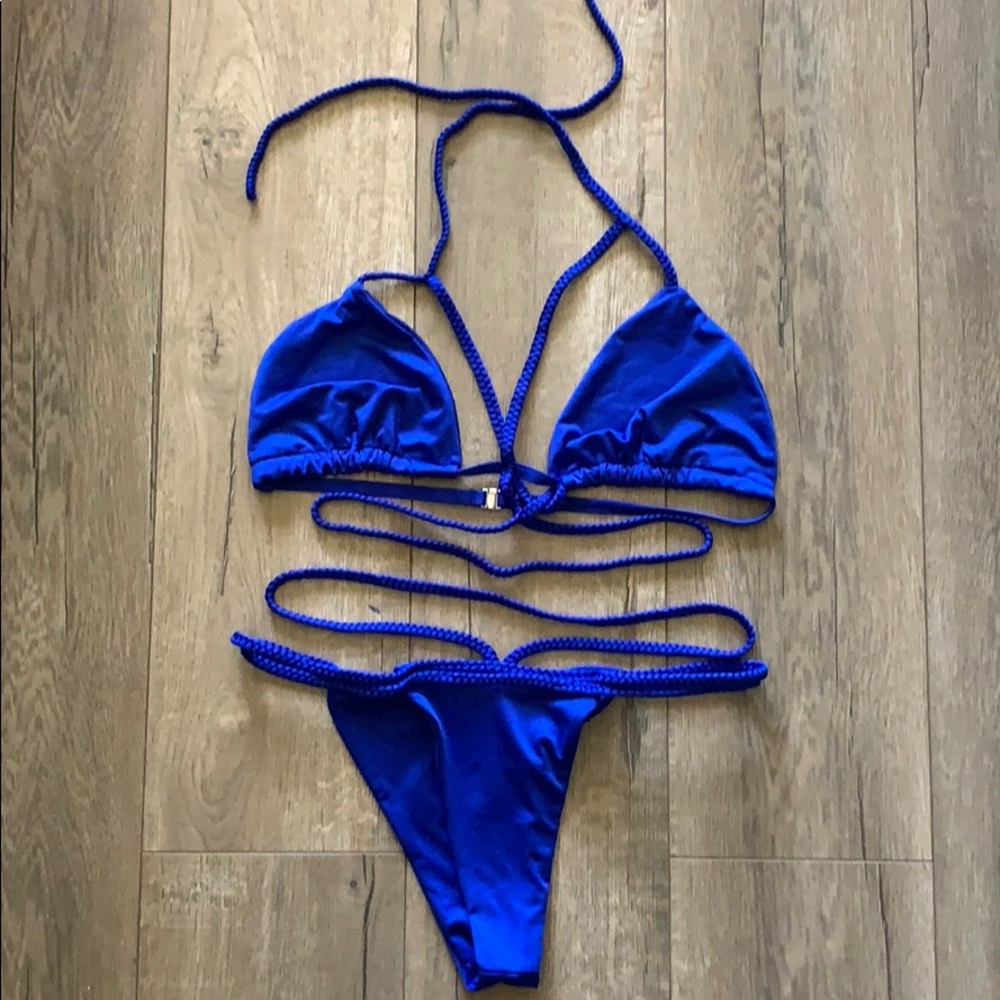 Strappy brazilian bikini